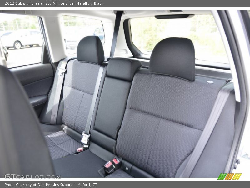Ice Silver Metallic / Black 2012 Subaru Forester 2.5 X