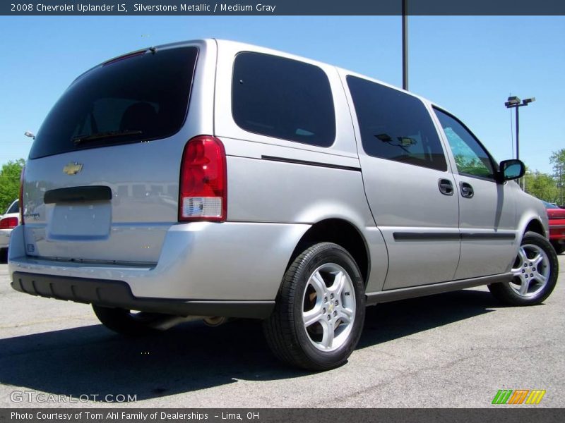 Silverstone Metallic / Medium Gray 2008 Chevrolet Uplander LS