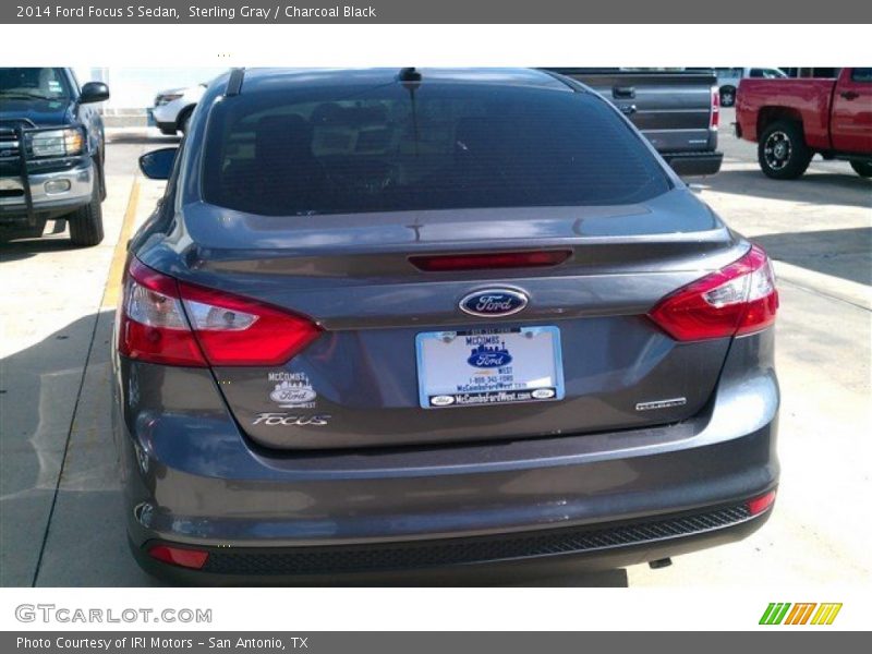 Sterling Gray / Charcoal Black 2014 Ford Focus S Sedan