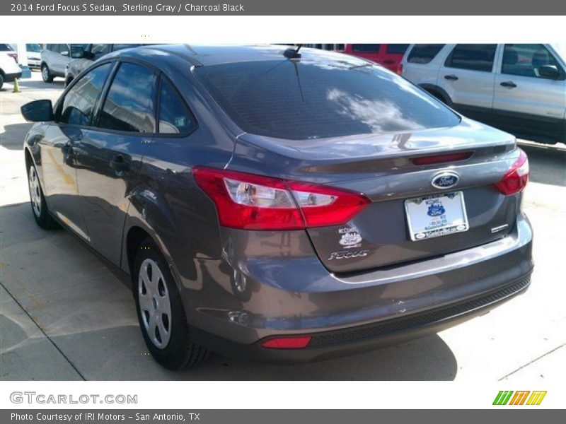 Sterling Gray / Charcoal Black 2014 Ford Focus S Sedan