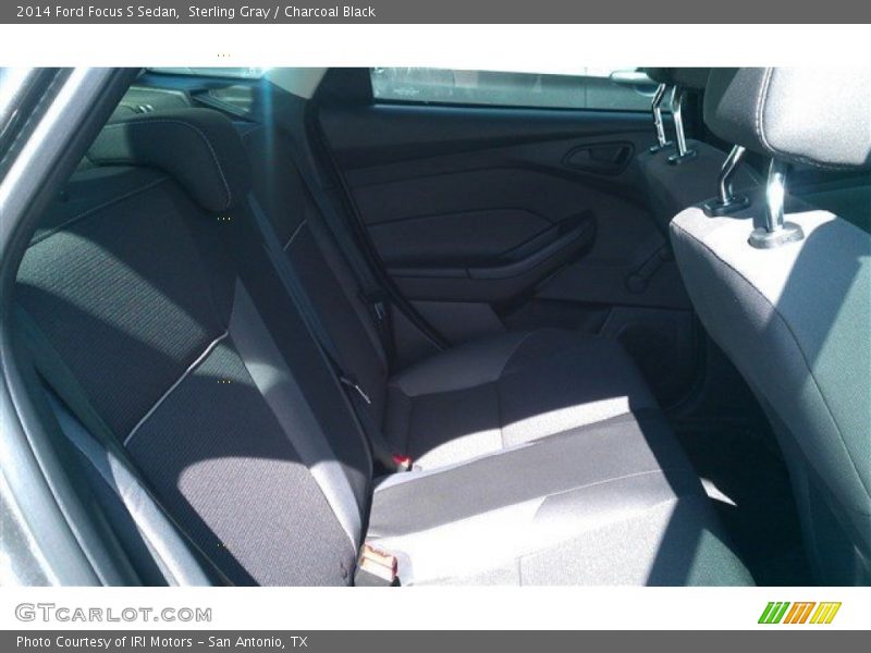 Sterling Gray / Charcoal Black 2014 Ford Focus S Sedan