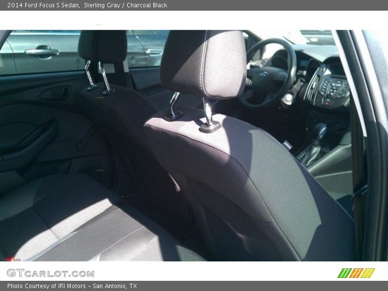 Sterling Gray / Charcoal Black 2014 Ford Focus S Sedan