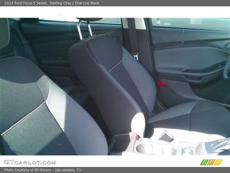 Sterling Gray / Charcoal Black 2014 Ford Focus S Sedan