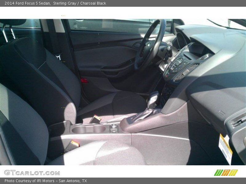Sterling Gray / Charcoal Black 2014 Ford Focus S Sedan