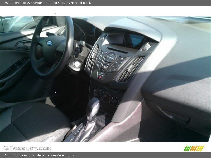 Sterling Gray / Charcoal Black 2014 Ford Focus S Sedan