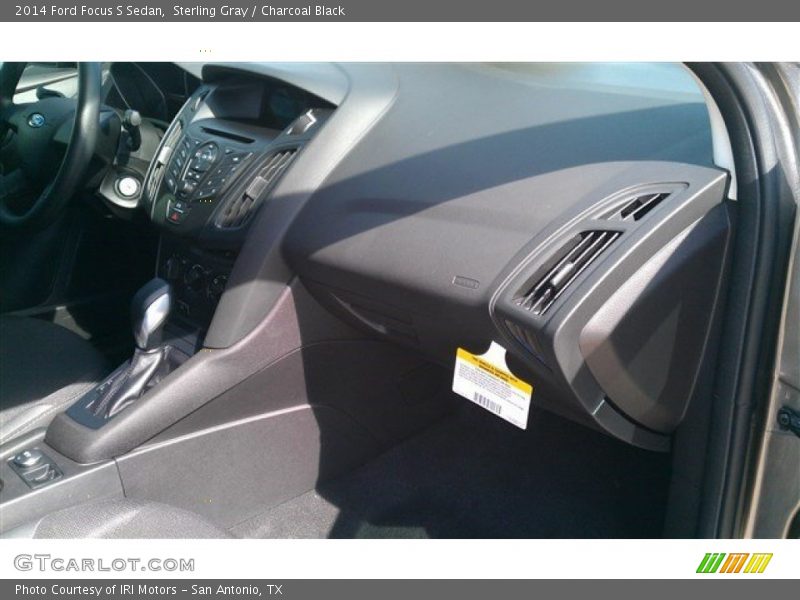 Sterling Gray / Charcoal Black 2014 Ford Focus S Sedan
