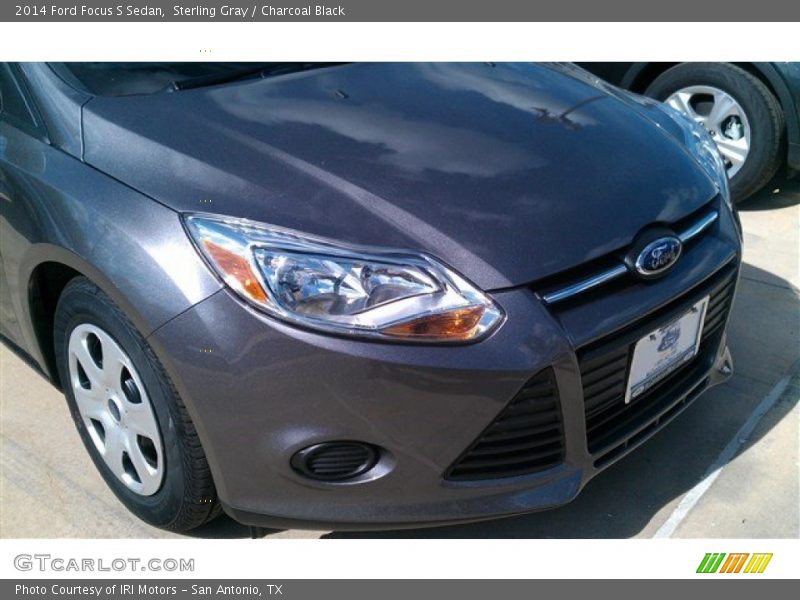 Sterling Gray / Charcoal Black 2014 Ford Focus S Sedan