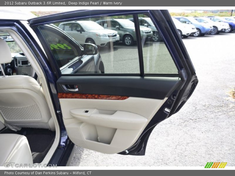 Deep Indigo Pearl / Warm Ivory 2012 Subaru Outback 3.6R Limited
