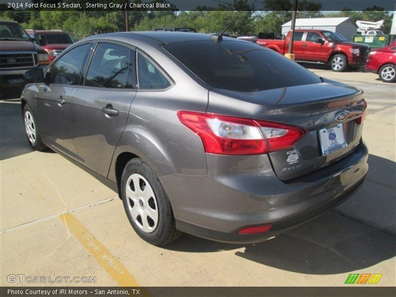 Sterling Gray / Charcoal Black 2014 Ford Focus S Sedan