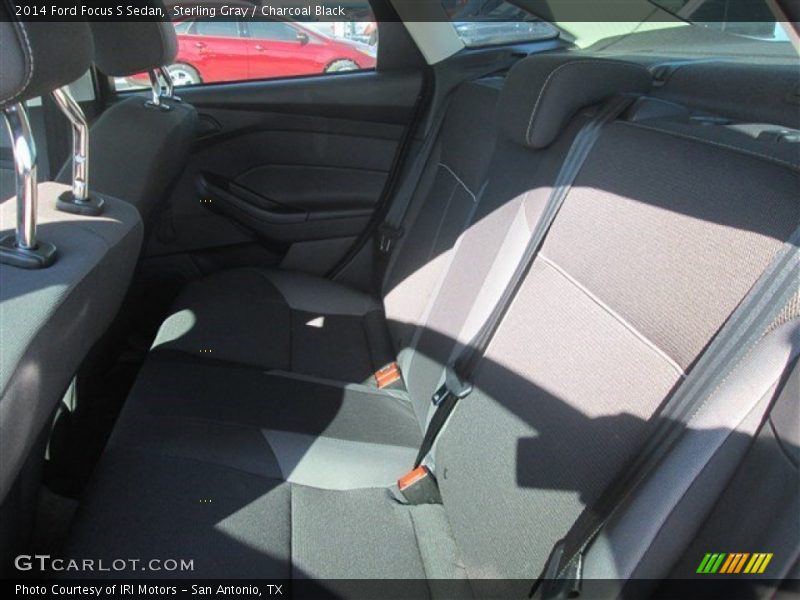 Sterling Gray / Charcoal Black 2014 Ford Focus S Sedan