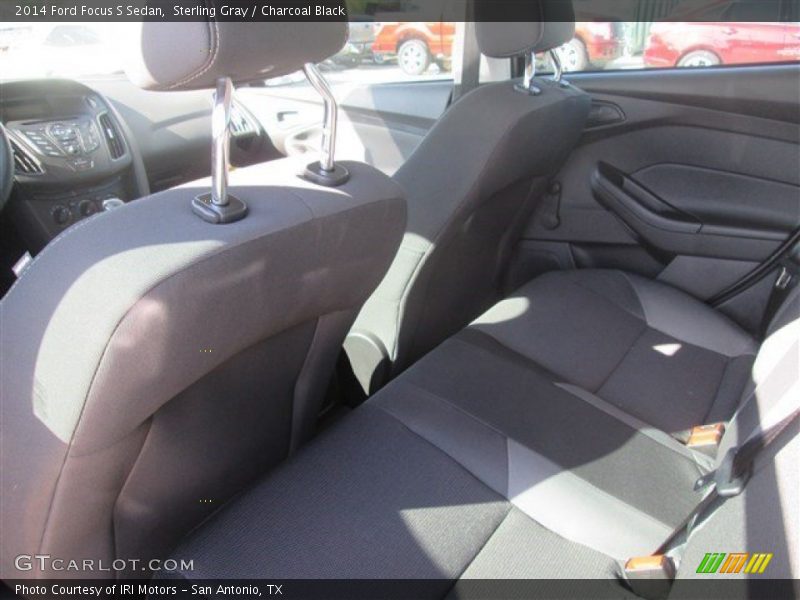 Sterling Gray / Charcoal Black 2014 Ford Focus S Sedan