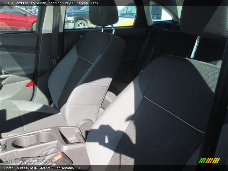 Sterling Gray / Charcoal Black 2014 Ford Focus S Sedan