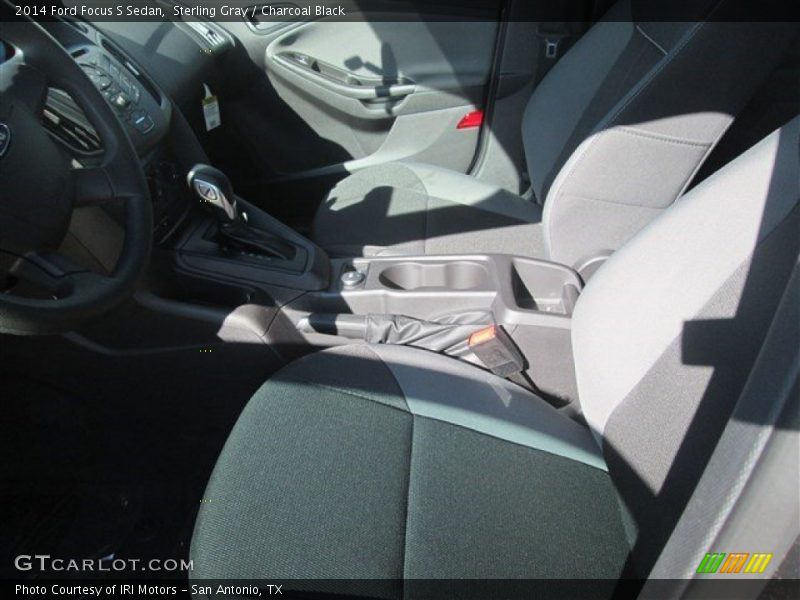 Sterling Gray / Charcoal Black 2014 Ford Focus S Sedan