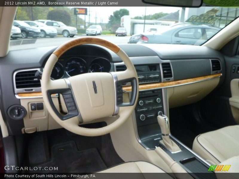 Bordeaux Reserve Metallic / Light Camel 2012 Lincoln MKZ AWD