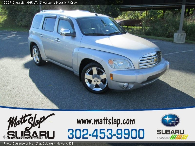 Silverstone Metallic / Gray 2007 Chevrolet HHR LT