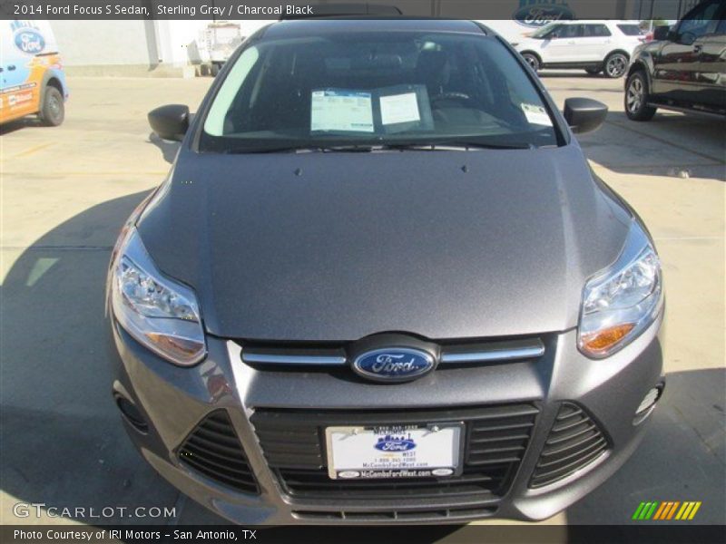 Sterling Gray / Charcoal Black 2014 Ford Focus S Sedan