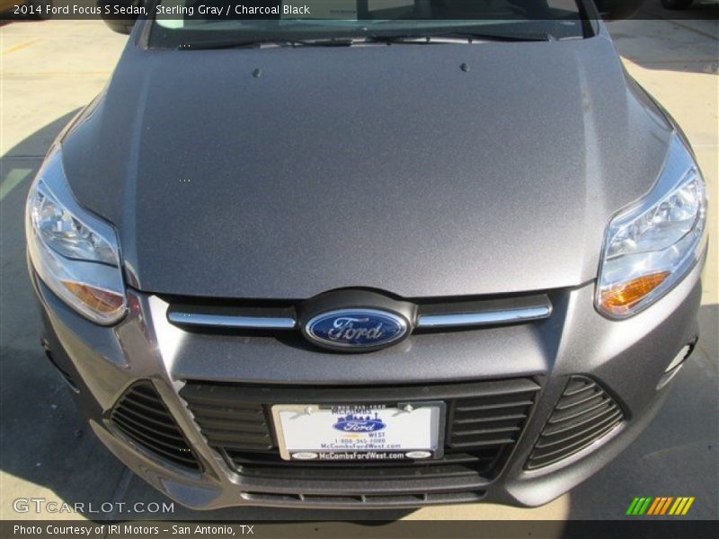 Sterling Gray / Charcoal Black 2014 Ford Focus S Sedan