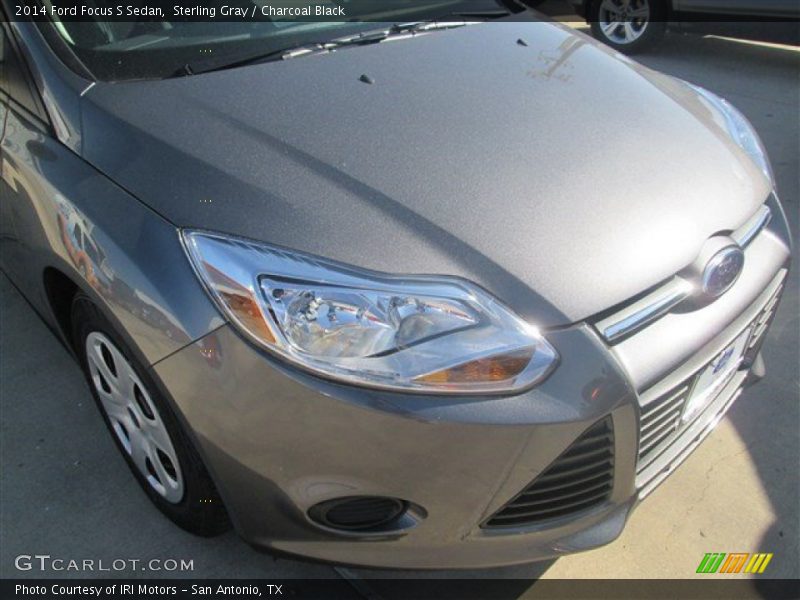 Sterling Gray / Charcoal Black 2014 Ford Focus S Sedan