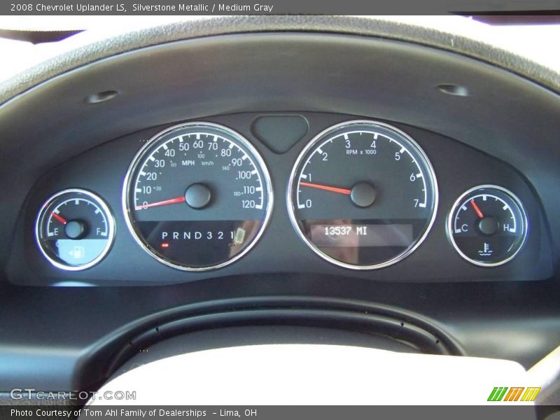 Silverstone Metallic / Medium Gray 2008 Chevrolet Uplander LS