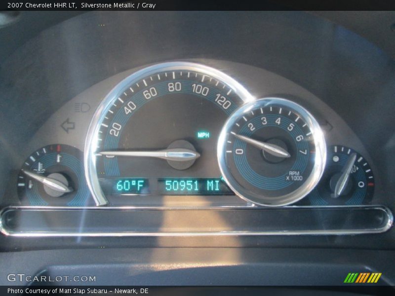 Silverstone Metallic / Gray 2007 Chevrolet HHR LT
