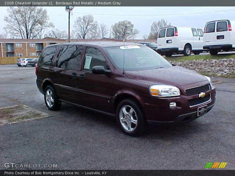 Bordeaux Red Metallic / Medium Gray 2008 Chevrolet Uplander LS