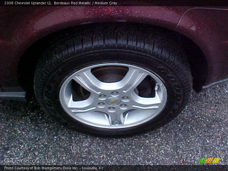 Bordeaux Red Metallic / Medium Gray 2008 Chevrolet Uplander LS