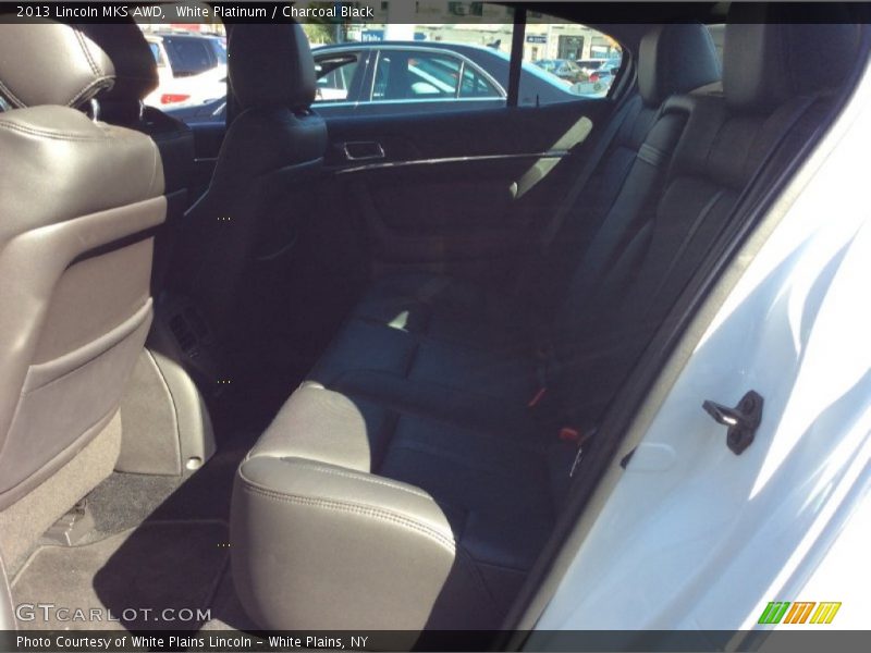White Platinum / Charcoal Black 2013 Lincoln MKS AWD
