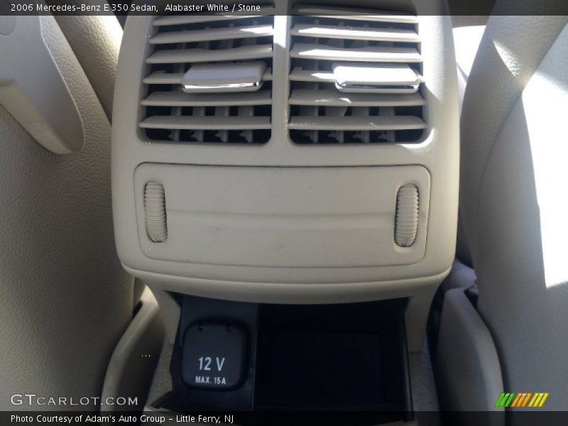 Alabaster White / Stone 2006 Mercedes-Benz E 350 Sedan