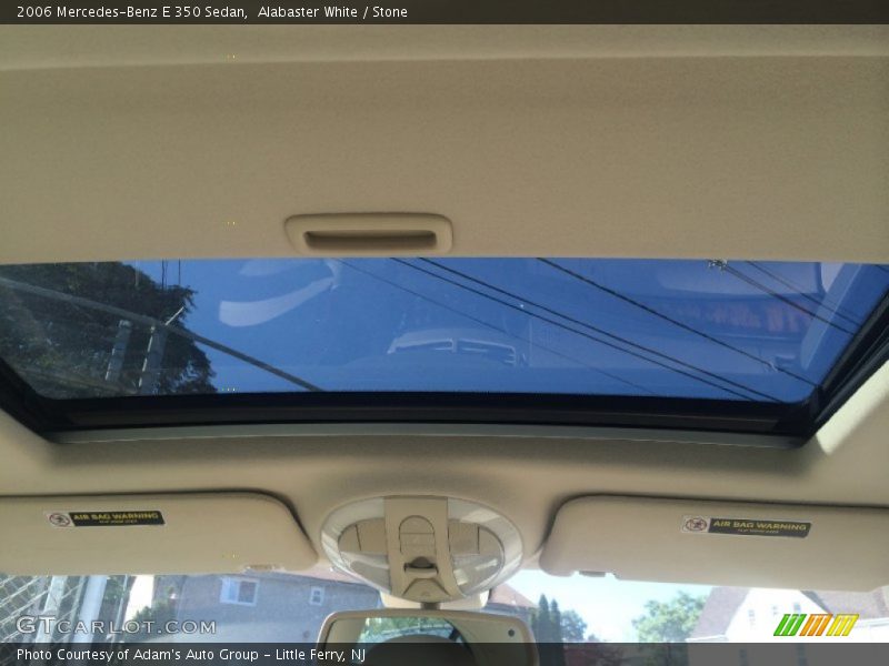 Alabaster White / Stone 2006 Mercedes-Benz E 350 Sedan