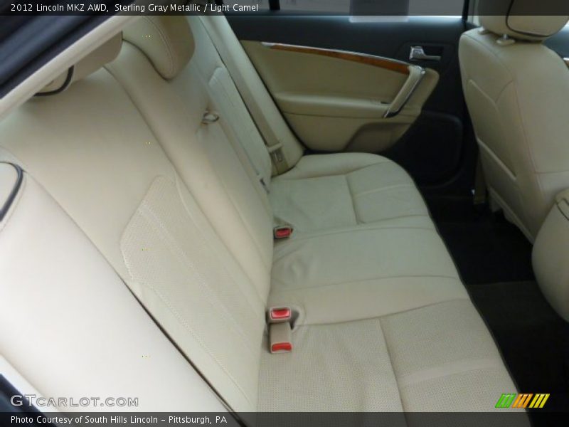 Sterling Gray Metallic / Light Camel 2012 Lincoln MKZ AWD