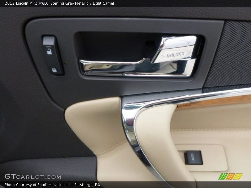 Sterling Gray Metallic / Light Camel 2012 Lincoln MKZ AWD