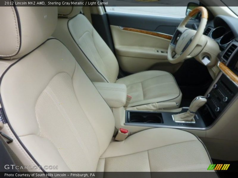 Sterling Gray Metallic / Light Camel 2012 Lincoln MKZ AWD