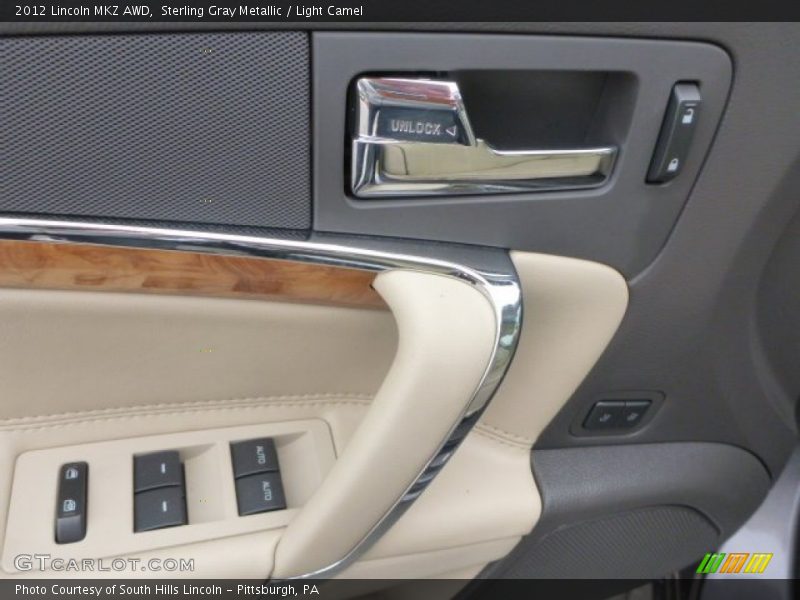 Sterling Gray Metallic / Light Camel 2012 Lincoln MKZ AWD