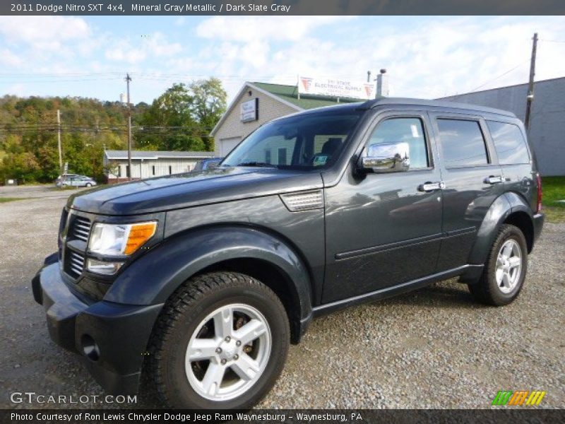 Mineral Gray Metallic / Dark Slate Gray 2011 Dodge Nitro SXT 4x4