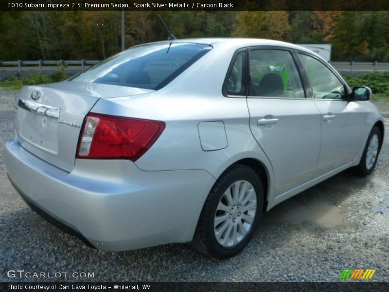 Spark Silver Metallic / Carbon Black 2010 Subaru Impreza 2.5i Premium Sedan