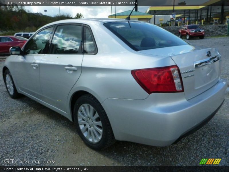 Spark Silver Metallic / Carbon Black 2010 Subaru Impreza 2.5i Premium Sedan