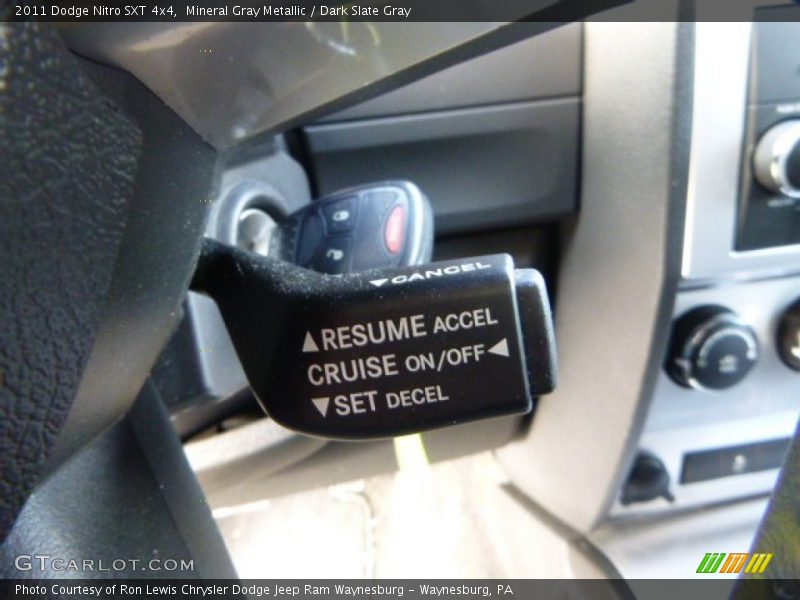 Mineral Gray Metallic / Dark Slate Gray 2011 Dodge Nitro SXT 4x4