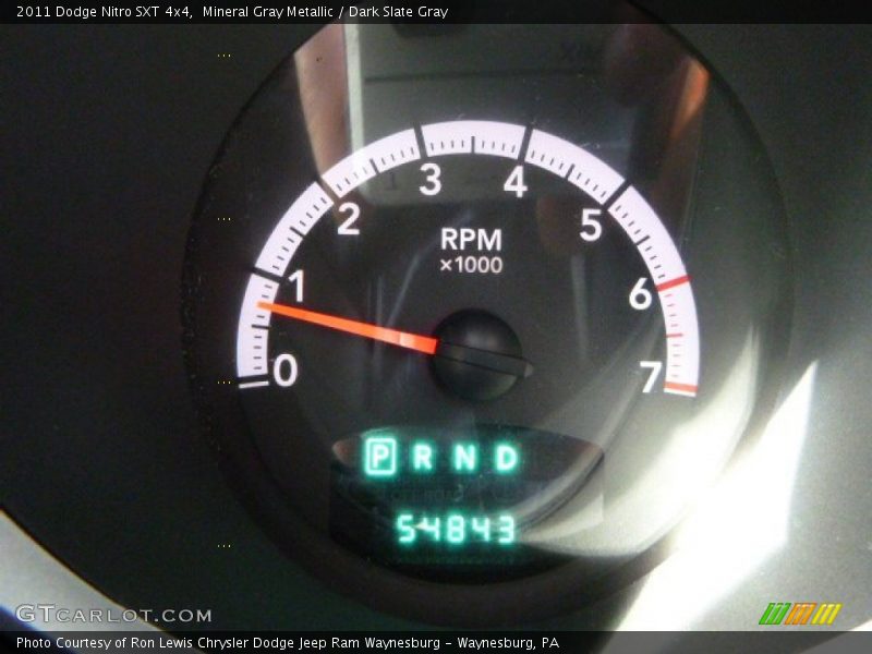Mineral Gray Metallic / Dark Slate Gray 2011 Dodge Nitro SXT 4x4