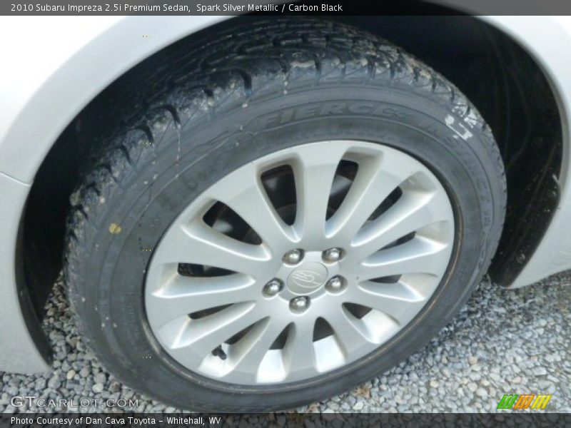 Spark Silver Metallic / Carbon Black 2010 Subaru Impreza 2.5i Premium Sedan
