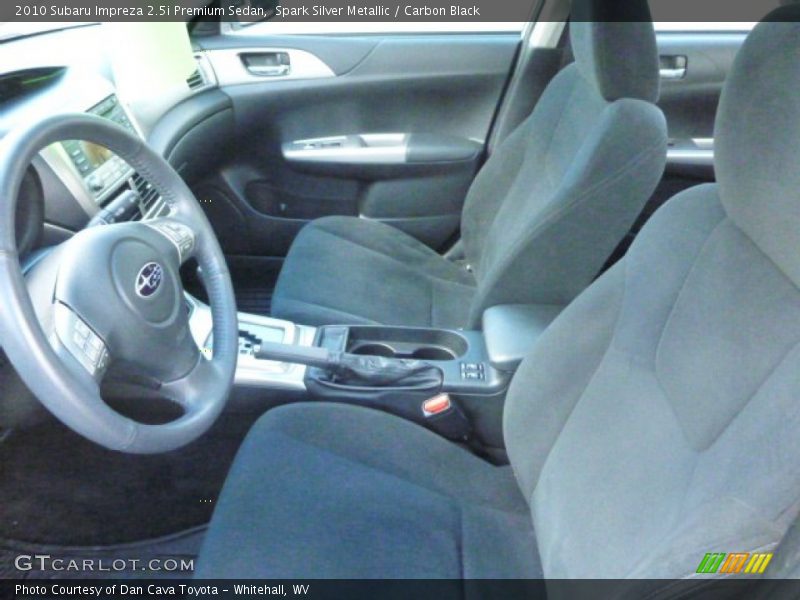 Spark Silver Metallic / Carbon Black 2010 Subaru Impreza 2.5i Premium Sedan