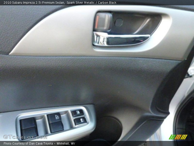 Spark Silver Metallic / Carbon Black 2010 Subaru Impreza 2.5i Premium Sedan