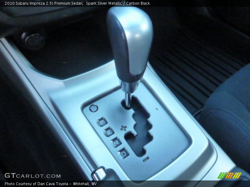 Spark Silver Metallic / Carbon Black 2010 Subaru Impreza 2.5i Premium Sedan