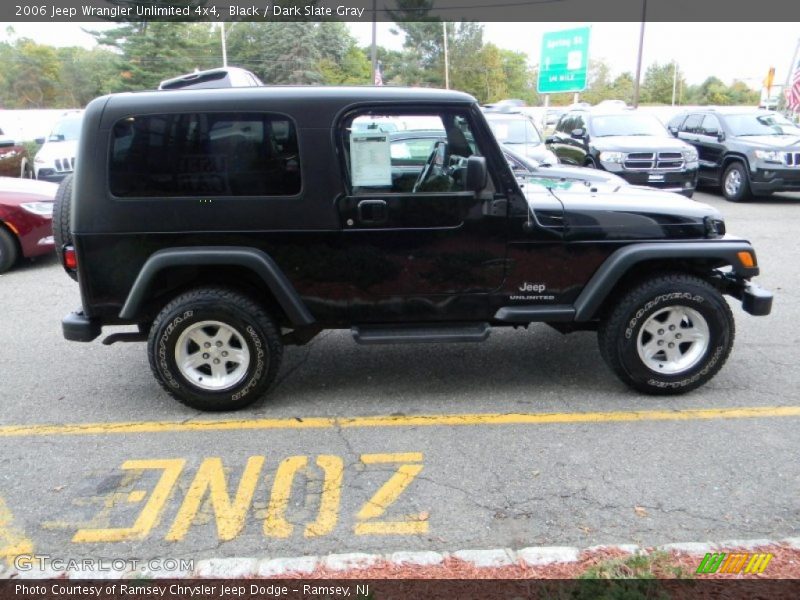 Black / Dark Slate Gray 2006 Jeep Wrangler Unlimited 4x4