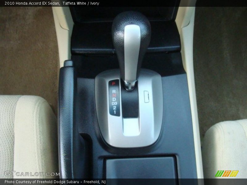 Taffeta White / Ivory 2010 Honda Accord EX Sedan