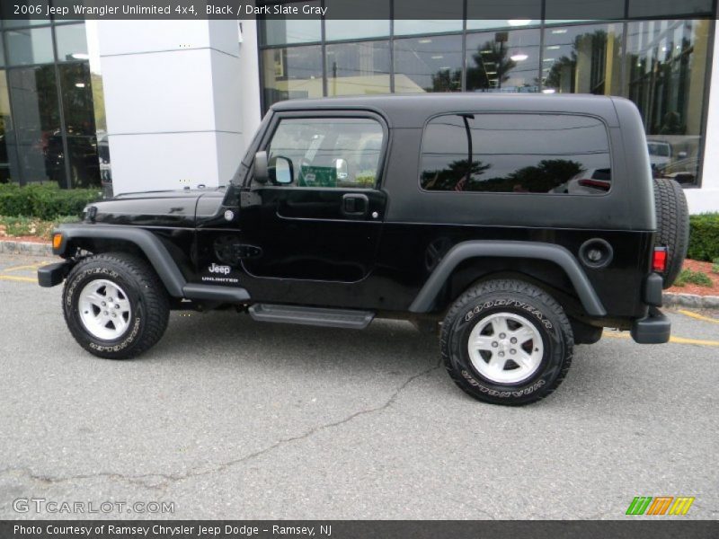 Black / Dark Slate Gray 2006 Jeep Wrangler Unlimited 4x4