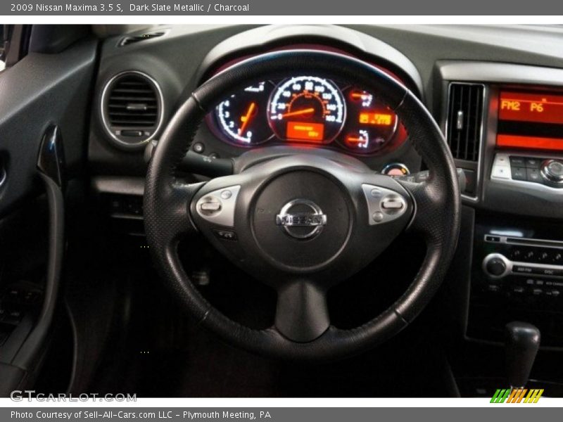 Dark Slate Metallic / Charcoal 2009 Nissan Maxima 3.5 S