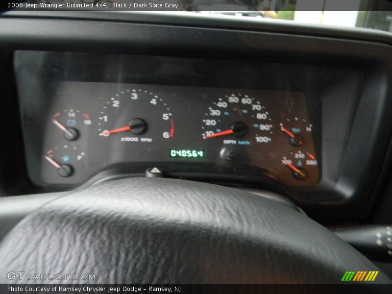 Black / Dark Slate Gray 2006 Jeep Wrangler Unlimited 4x4