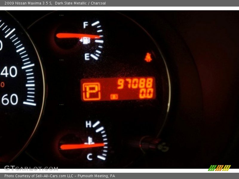 Dark Slate Metallic / Charcoal 2009 Nissan Maxima 3.5 S