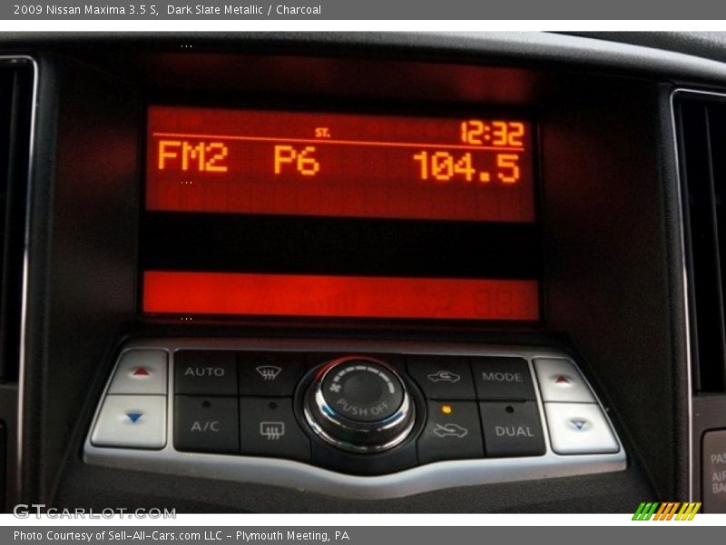 Dark Slate Metallic / Charcoal 2009 Nissan Maxima 3.5 S