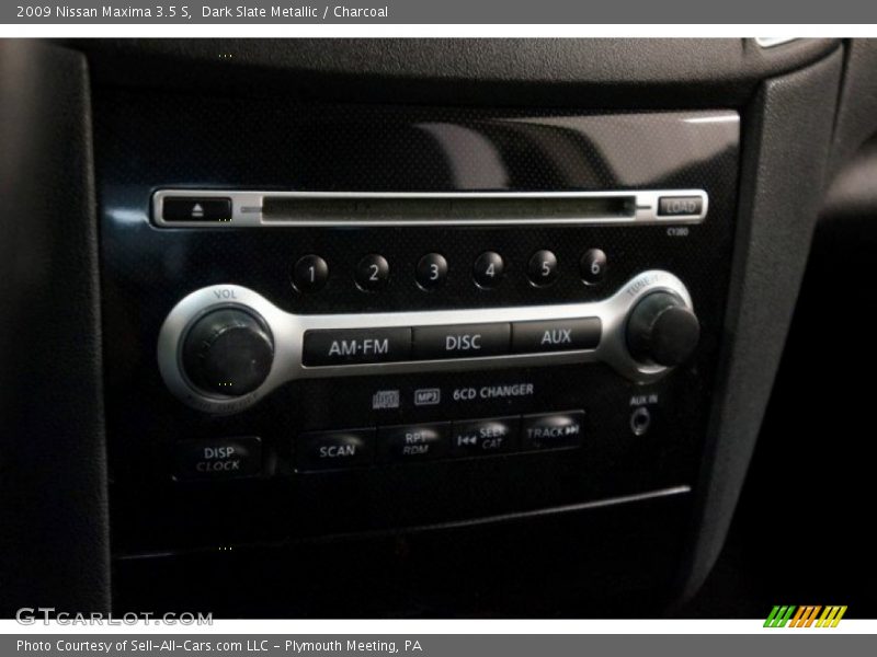 Dark Slate Metallic / Charcoal 2009 Nissan Maxima 3.5 S